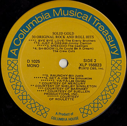 Various - Solid Gold / 30 Original Rock And Roll Hits | Near Mint (NM) Very Good Plus (VG+) - ROCK / USED *NEAR MINT*