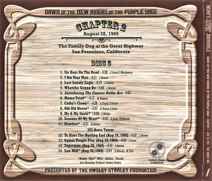 Bear's Sonic Journals: Dawn Of The New Riders Of The Purple Sage (4xCD BOX) | Near Mint (NM) Excellent+ (EX+) - ROCK / USED *NEAR MINT*