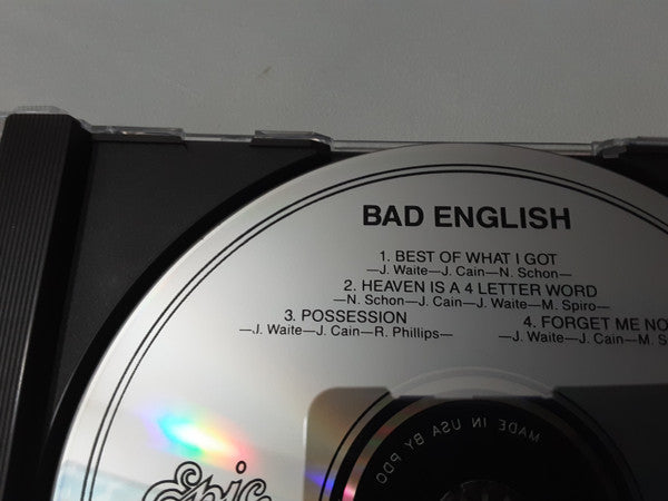 Bad English (CD) | Near Mint (NM or M-) Near Mint (NM or M-) - ROCK / USED *NEAR MINT