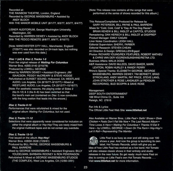 Waiting For Columbus (2xCD) | Near Mint (NM or M-) Excellent (EX) - ROCK / USED *NEAR MINT*