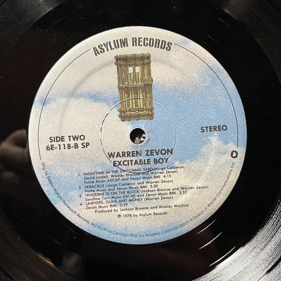 Excitable Boy (VINYL) | Near Mint (NM or M-) Excellent+ (EX+) - ROCK / USED *NEAR MINT*