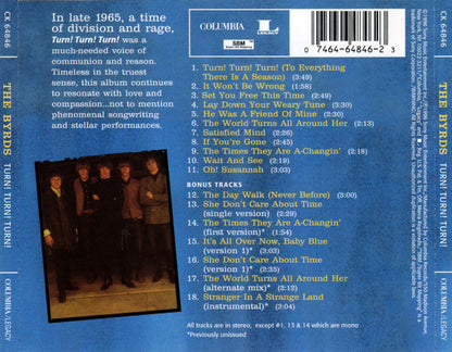 The Byrds - Turn! Turn! Turn! (CD) | USED - ROCK / USED *NEAR MINT*