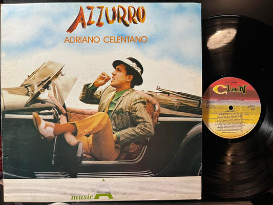 Adriano Celentano - Azzurro (VINYL) | Near Mint (NM) Excellent (EX) - ROCK / USED *NEAR MINT*