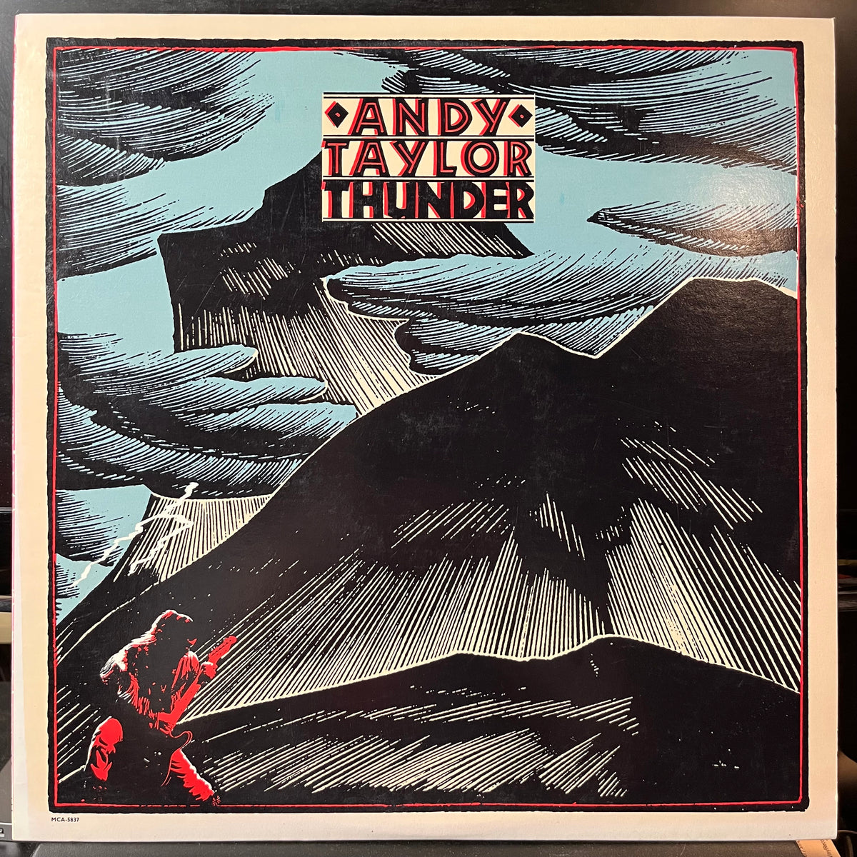 Andy Taylor - Thunder (VINYL LP) | USED Near Mint (NM or M-) Near Mint (NM or M-) - ROCK / USED *NEAR MINT*