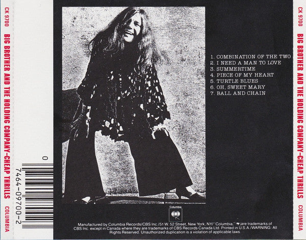 Cheap Thrills (CD) | Near Mint (NM or M-) Near Mint (NM or M-) - ROCK / USED *NEAR MINT*