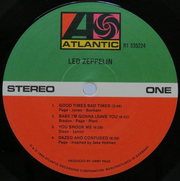 Led Zeppelin (VINYL) | Near Mint (NM or M-) Excellent+ (EX+) - ROCK / USED * NEAR MINT*