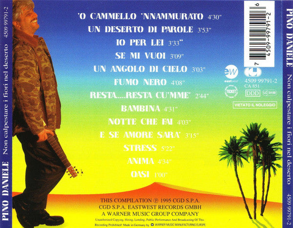 Non Calpestare I Fiori Nel Deserto (CD) | Near Mint (NM or M-) Near Mint (NM or M-) - ROCK / USED *NEAR MINT*