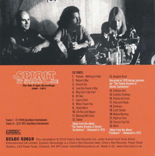 It Shall Be: The Ode & Epic Recordings 1968-1972 *5XCD BOX* | Excellent (EX) Near Mint (NM)