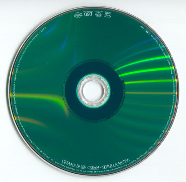 Cream (2) - Fresh Cream *DSD/JAPAN* | Near Mint (NM) Near Mint (NM) - ROCK / USED *NEAR MINT*