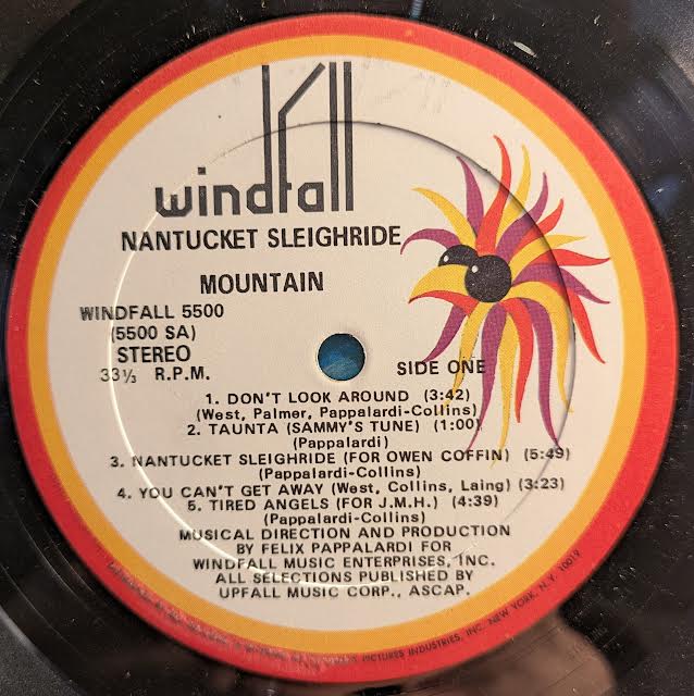 Nantucket Sleighride (VINYL) | Near Mint (NM) Excellent+ (EX+) - ROCK / USED *NEAR MINT*