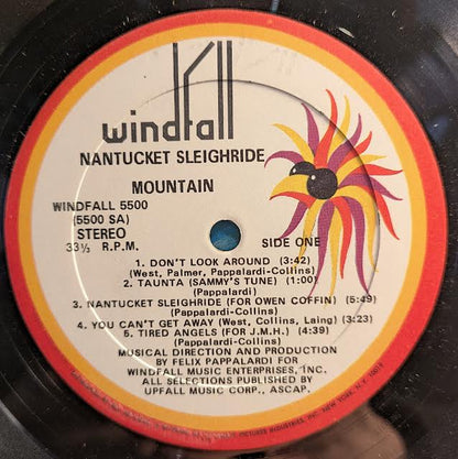 Nantucket Sleighride (VINYL) | Near Mint (NM) Excellent+ (EX+) - ROCK / USED *NEAR MINT*