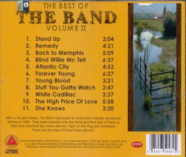 The Band - The Best Of The Band Volume II (CD) | USED - ROCK / USED *NEAR MINT*