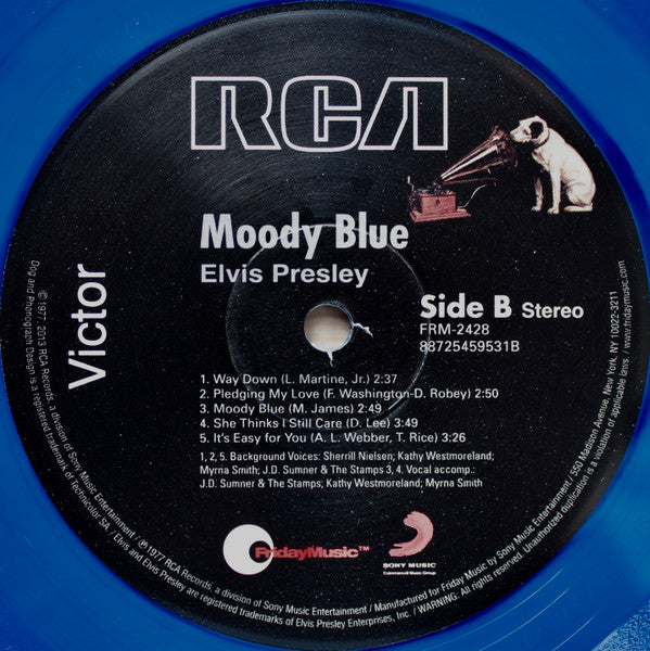 Moody Blue (VINYL) | Near Mint (NM) Near Mint (NM) - ROCK / USED *NEAR MINT*