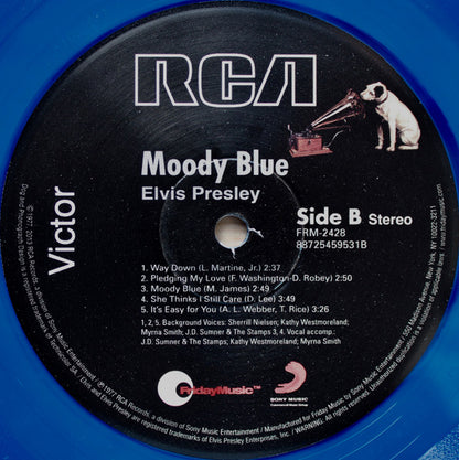 Moody Blue (VINYL) | Near Mint (NM) Near Mint (NM) - ROCK / USED *NEAR MINT*