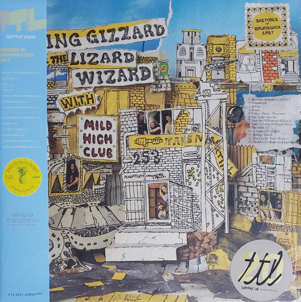 King Gizzard & The Lizard Wizard* With Mild High C - Sketches Of Brunswick East (TTL COLOR VINYL LP) | USED - ROCK / USED *NEAR MINT*