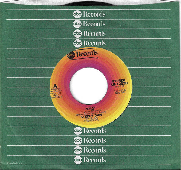 Peg (7" VINYL) | Near Mint (NM) Near Mint (NM) - ROCK / USED *NEAR MINT*