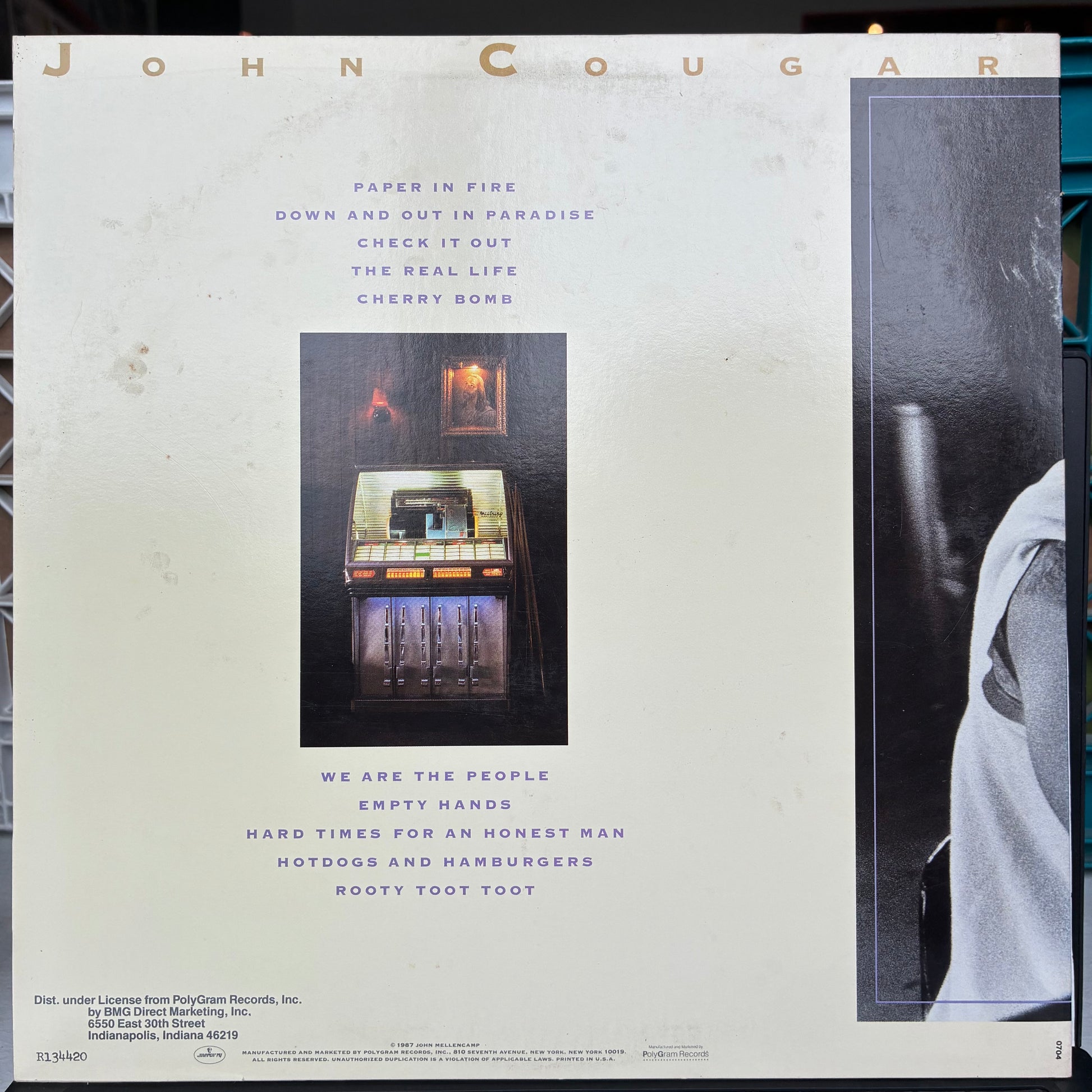 John Cougar Mellencamp - The Lonesome Jubilee (VINYL LP) | - ROCK / USED *NEAR MINT*
