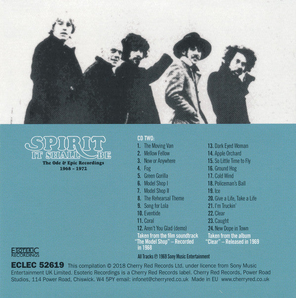 It Shall Be: The Ode & Epic Recordings 1968-1972 *5XCD BOX* | Excellent (EX) Near Mint (NM)
