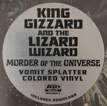 King Gizzard And The Lizard Wizard - Murder Of The Universe (VOMIT SPLATTER VINYL LP) | USED - ROCK / USED *NEAR MINT*