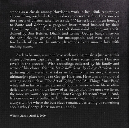 Let It Roll (Songs By George Harrison) (cd) | Near Mint (NM) Near Mint (NM) - ROCK / USED *NEAR MINT*