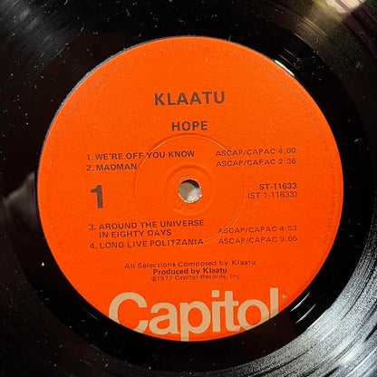 Hope (VINYL) | Near Mint (NM) Near Mint (NM) - ROCK / USED *NEAR MINT*