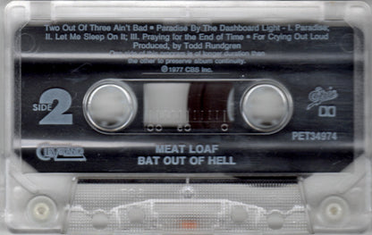 Meat Loaf - Bat Out Of Hell (CASSETTE) | Near Mint (NM) Near Mint (NM) - ROCK / USED *NEAR MINT*