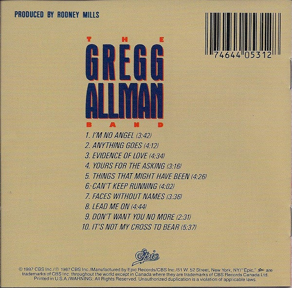 I'm No Angel (CD) | Near Mint (NM) Near Mint (NM) - ROCK / USED *NEAR MINT*