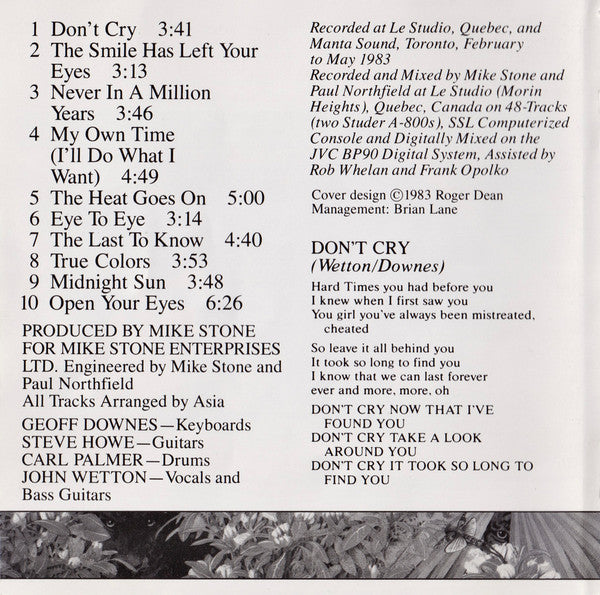 Alpha (CD) | Near Mint (NM) Near Mint (NM) - ROCK / USED *NEAR MINT*
