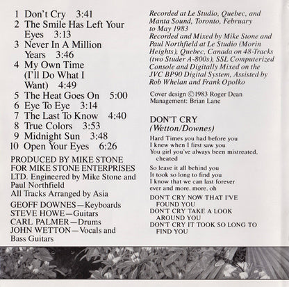 Alpha (CD) | Near Mint (NM) Near Mint (NM) - ROCK / USED *NEAR MINT*