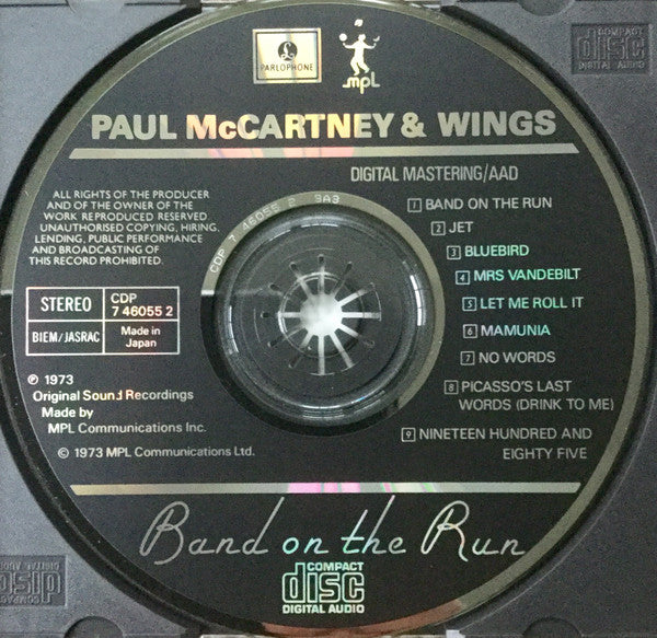 Wings (2) - Band On The Run *CD* | Near Mint (NM) Near Mint (NM) - ROCK / USED *NEAR MINT*
