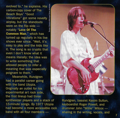 The Very Best Of Todd Rundgren (CD) | Near Mint (NM) Excellent (EX) - ROCK / USED *NEAR MINT*