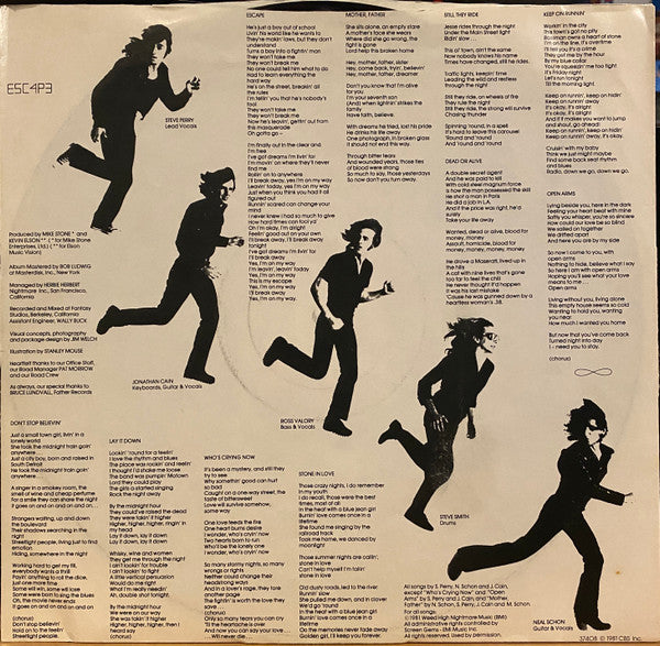 Escape | Near Mint (NM) Very Good (VG) - ROCK / USED *NEAR MINT*