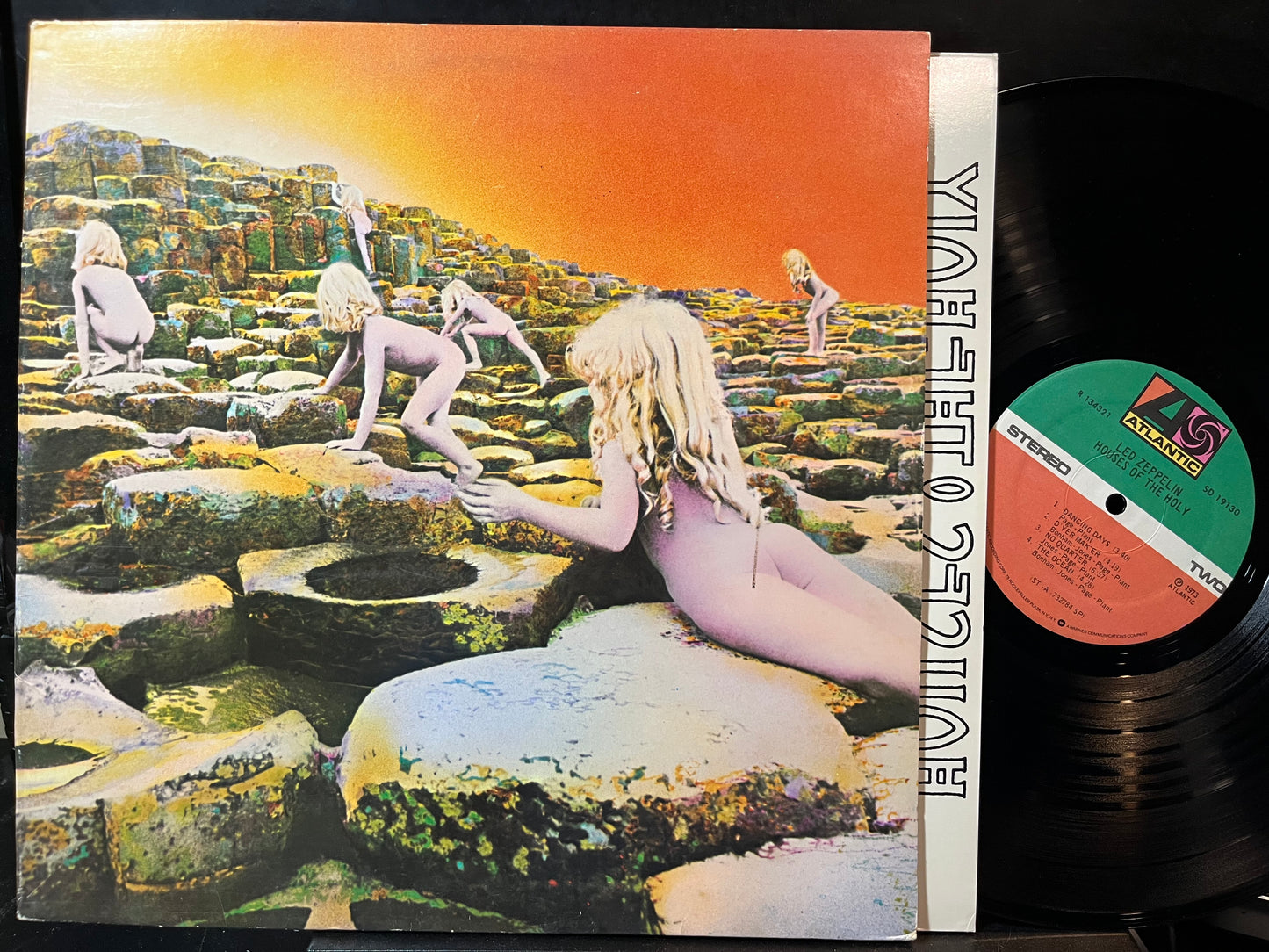 Led Zeppelin - Houses Of The Holy (VINYL LP ATLANTIC R 134321) | USED Mint (M) Near Mint (NM) - ROCK / USED *NEAR MINT*