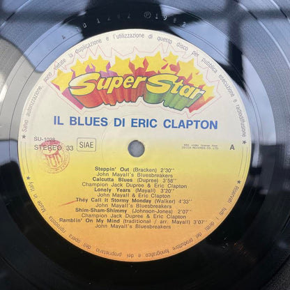 Il Blues Di Eric Clapton (VINYL) | Near Mint (NM) Excellent (EX) - ROCK / USED *NEAR MINT*