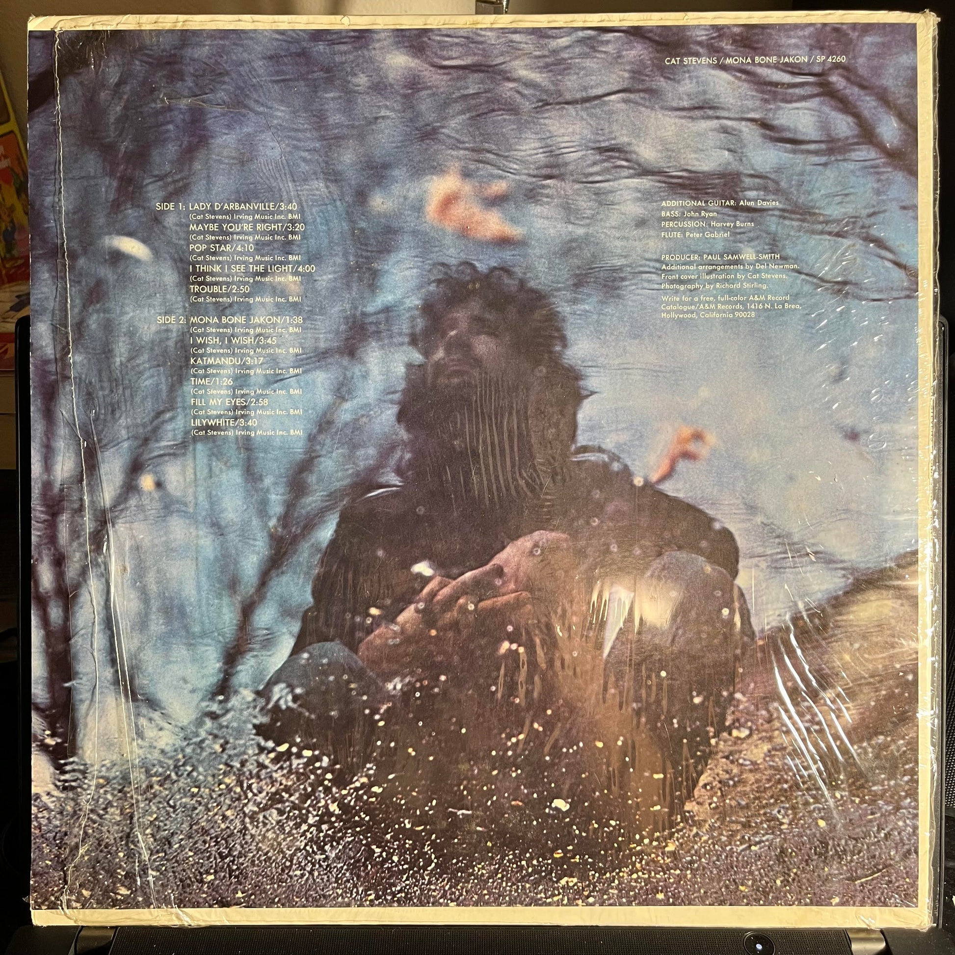 Cat Stevens - Mona Bone Jakon *PITMAN/SHRINK* | Near Mint (NM) Near Mint (NM) - ROCK / USED *NEAR MINT*