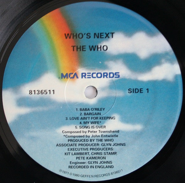 Who's Next (VINYL) | - ROCK / USED *NEAR MINT*