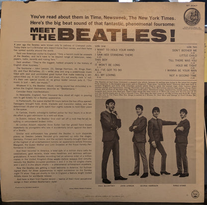 Meet The Beatles! (VINYL)(WINCHESTER REISSUE) | Near Mint (NM) Excellent+ (EX+) - ROCK / USED *NEAR MINT*