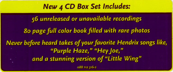 The Jimi Hendrix Experience (4xCD VELVET BOX) | Near Mint (NM or M-) Near Mint (NM or M-) - ROCK / USED *NEAR MINT*