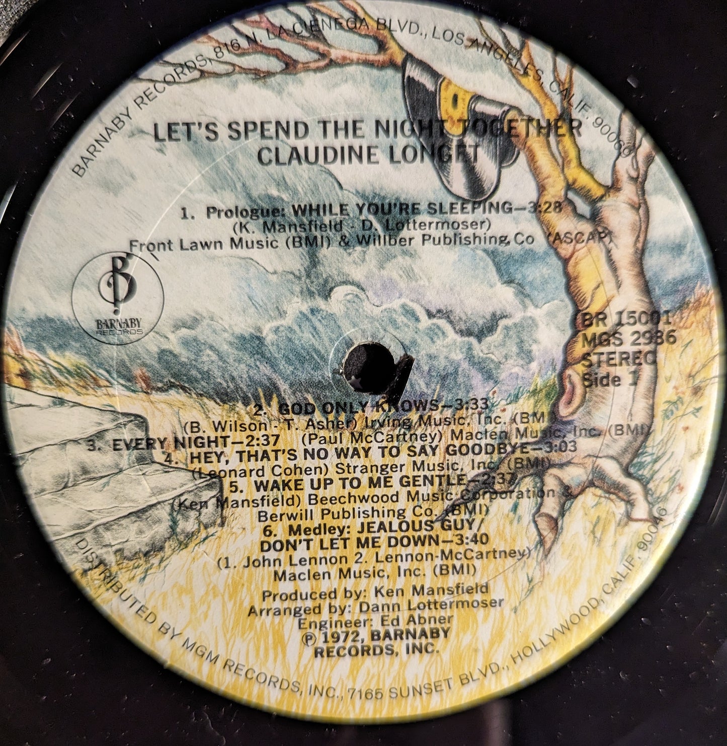 Claudine Longet - Let's Spend The Night Together | Near Mint (NM) Excellent (EX) - ROCK / USED *NEAR MINT*