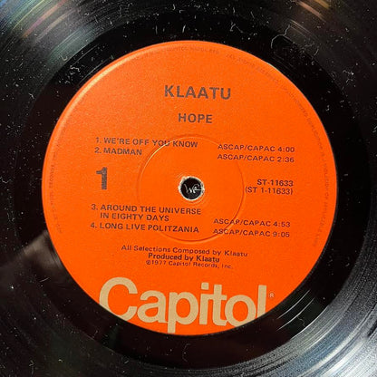 Hope (VINYL) | Near Mint (NM) Near Mint (NM) - ROCK / USED *NEAR MINT*