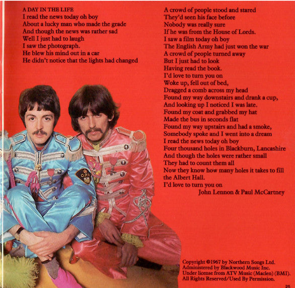 Sgt. Pepper's Lonely Hearts Club Band (CD) | Near Mint (NM) Near Mint (NM) - ROCK / USED *NEAR MINT*
