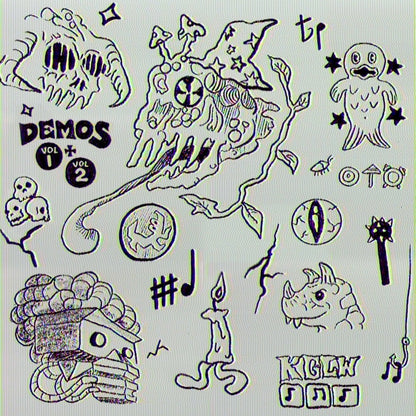 King Gizzard & The Lizard Wizard - Demos Vol. 1 + Vol. 2 (COLOR VINYL 2xLP) | USED - ROCK / USED *NEAR MINT*