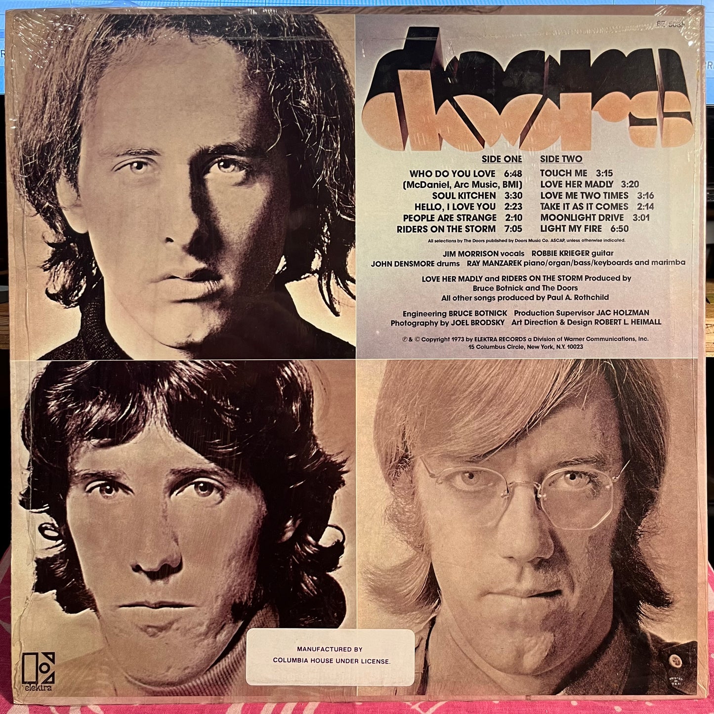 The Doors - The Best Of The Doors *COLUMBIA HOUSE* | Near Mint (NM) Near Mint (NM) - ROCK / USED *NEAR MINT*
