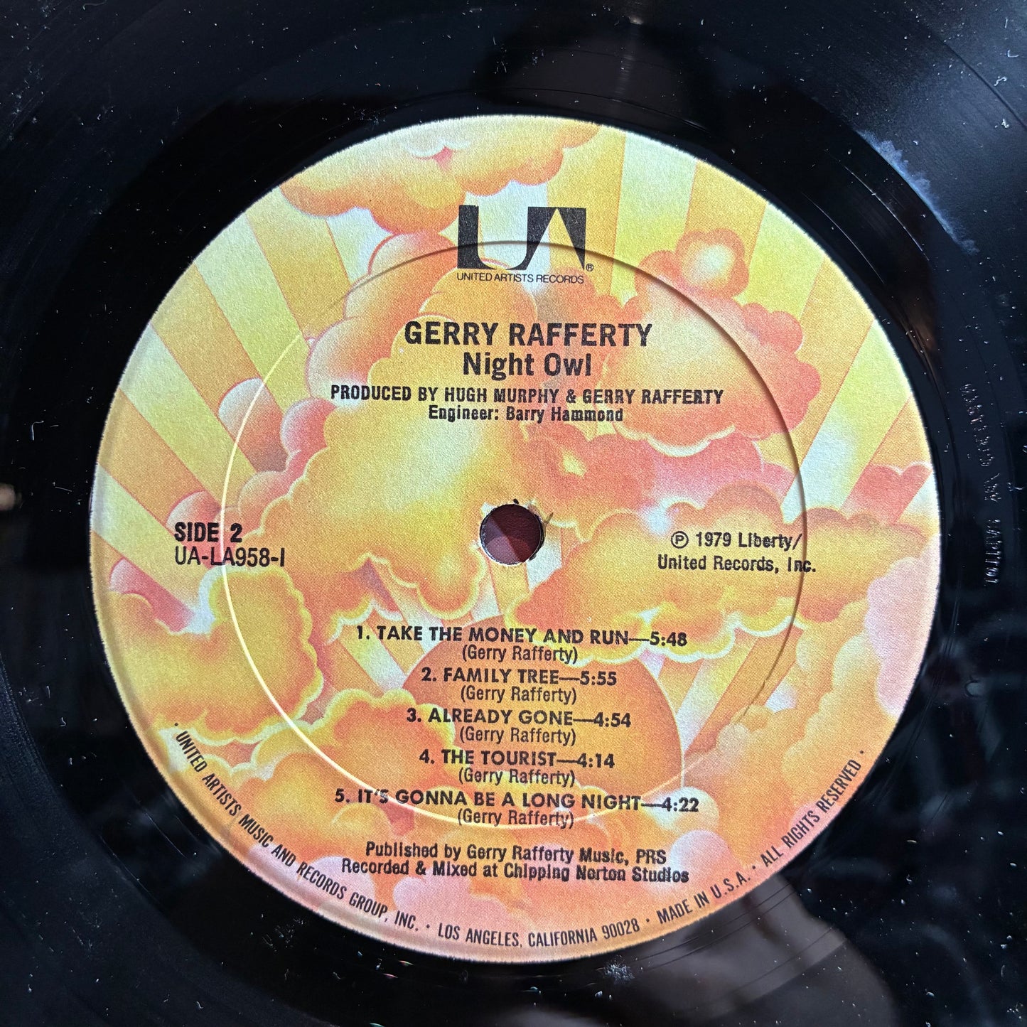 Night Owl (VINYL) | Near Mint (NM or M-) Excellent+ (EX+) - ROCK / USED *NEAR MINT*
