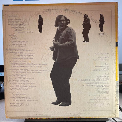 Live Catfish (VINYL) | Near Mint (NM) Very Good Plus (VG+) - ROCK / USED *NEAR MINT*