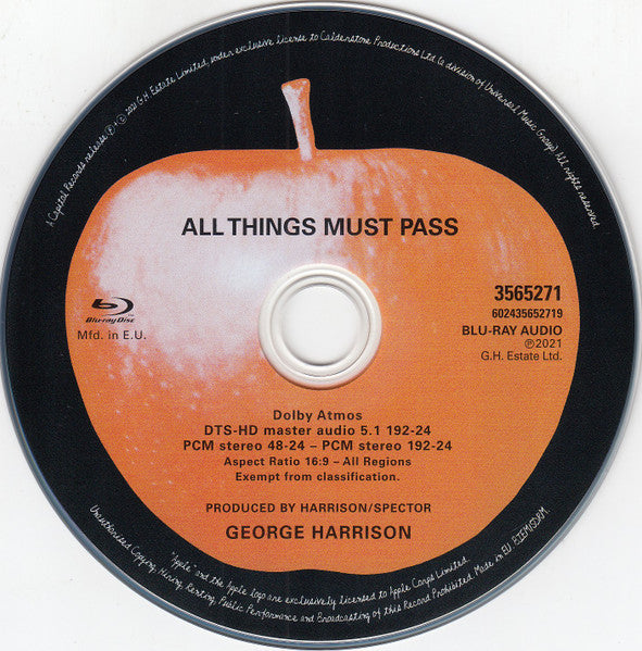 All Things Must Pass (50th Anniversary) (CD BOX SET) | Near Mint (NM) Near Mint (NM) - ROCK / USED *NEAR MINT*