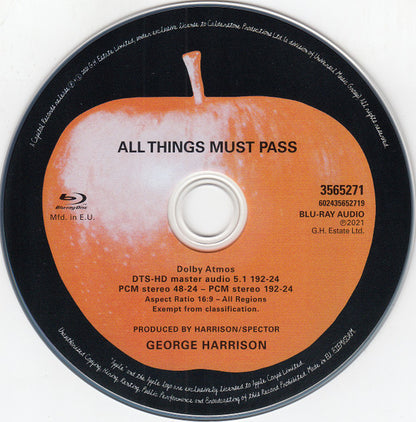 All Things Must Pass (50th Anniversary) (CD BOX SET) | Near Mint (NM) Near Mint (NM) - ROCK / USED *NEAR MINT*