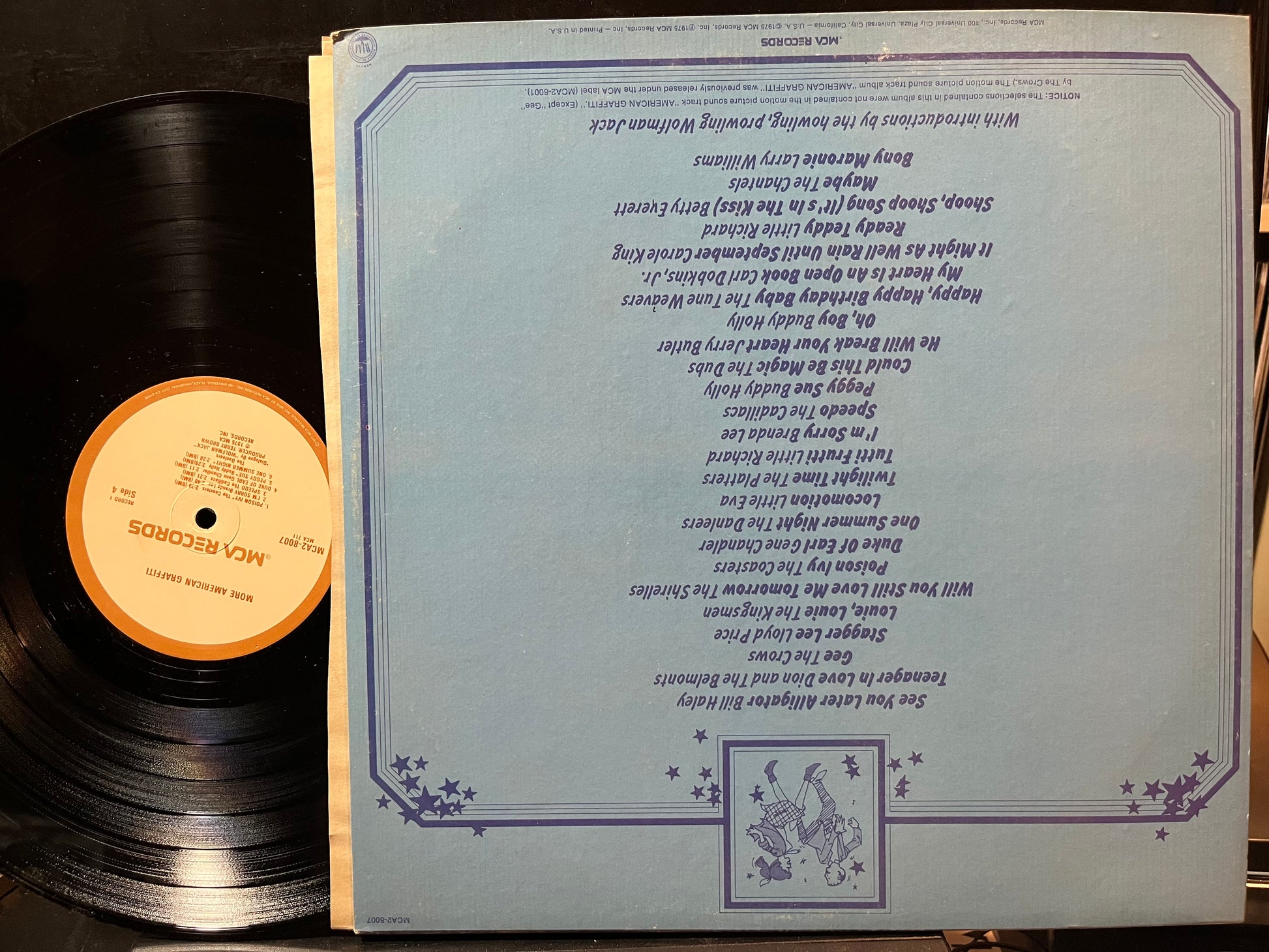 Various - More American Graffiti (VINYL 2xLP MCA MCA2-8007 1975) | USED Near Mint (NM or M-) Excellent+ (EX+) - ROCK / USED *NEAR MINT*