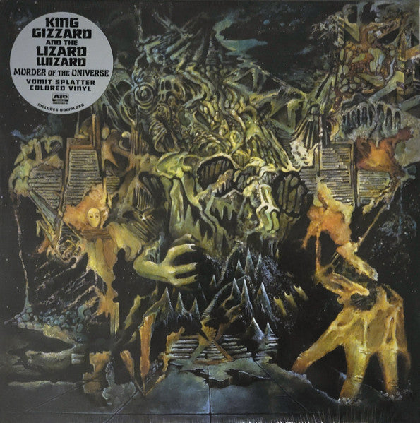 King Gizzard And The Lizard Wizard - Murder Of The Universe (VOMIT SPLATTER VINYL LP) | USED - ROCK / USED *NEAR MINT*