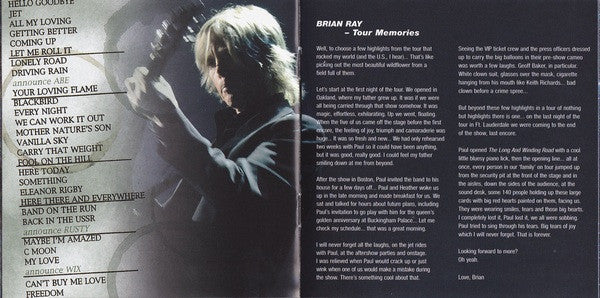 Back In The U.S. *CD* |
